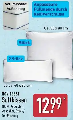 Aldi Nord NOVITESSE Softkissen Angebot