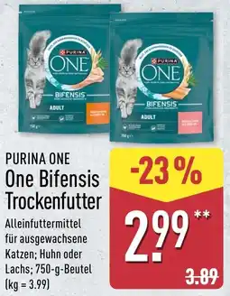 Aldi Nord PURINA ONE One Bifensis Trockenfutter Angebot