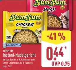 Aldi Nord YUM YUM Instant-Nudelgericht Angebot