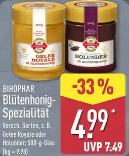Aldi Nord BIHOPHAR Blütenhonig- Spezialität Angebot