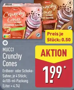 Aldi Nord MUCCI Crunchy Cones Angebot