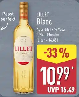 Aldi Nord LILLET Blanc Angebot