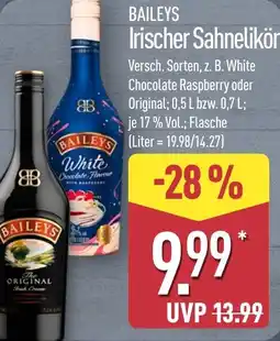 Aldi Nord BAILEYS Irischer Sahnelikör Angebot