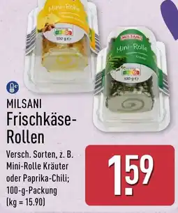 Aldi Nord MILSANI Frischkäse- Rollen Angebot