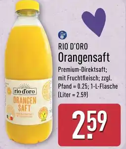 Aldi Nord RIO D'ORO Orangensaft Angebot