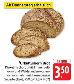Edeka Urkulturkorn Brot Angebot
