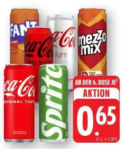 Edeka Coca-Cola / Fanta / Sprite / Mezzo Mix Angebot