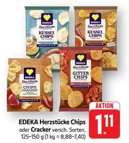 Edeka EDEKA Herzstücke Chips oder Cracker Angebot