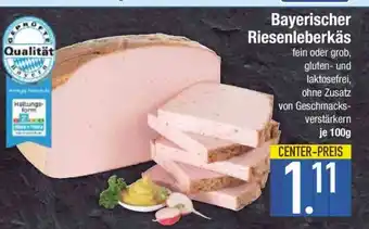 Edeka Bayerischer Riesenleberkäs Angebot