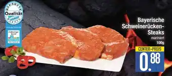 Edeka Bayerische Schweinerücken-Steaks Angebot