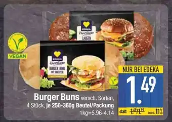 Edeka Burger Buns Angebot