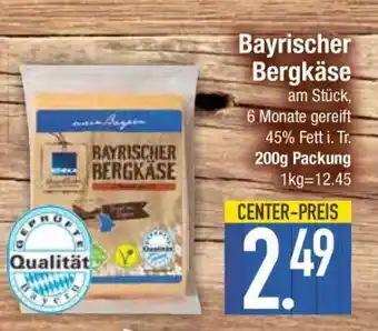 Edeka Bayrischer Bergkäse Angebot