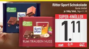 Edeka Ritter Sport Schokolade Angebot