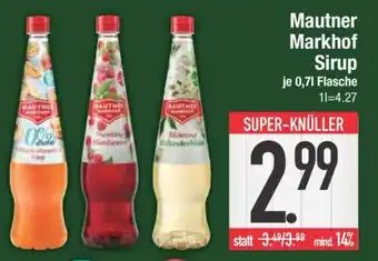 Edeka Mautner Markhof Sirup Angebot