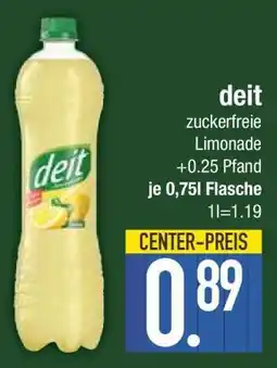 Edeka deit zuckerfreie Limonade Angebot