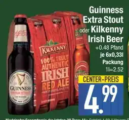 Edeka Guinness Extra Stout oder Kilkenny Irish Beer Angebot