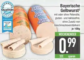 Edeka Bayerische Gelbwurst Angebot
