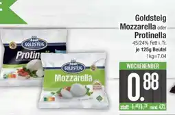 Edeka Goldsteig Mozzarella oder Protinella Angebot