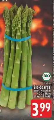 Edeka Bio- Spargel Angebot