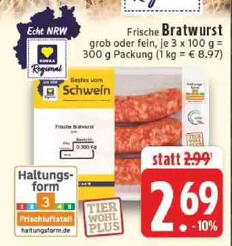 Edeka Frische Bratwurst Angebot