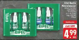 Edeka Eifel Quelle Mineralwasser Angebot