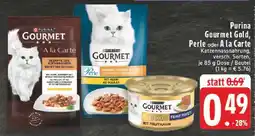 Edeka Purina Gourmet Gold, Perle oder A la Carte Angebot