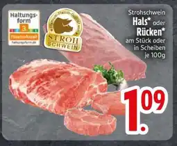 Edeka Strohschwein Hals oder Rücken Angebot