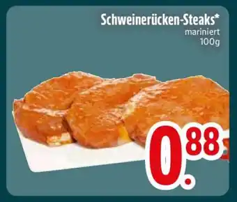 Edeka Schweinerücken-Steaks Angebot