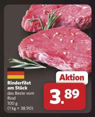 Combi Rinderfilet am Stück Angebot
