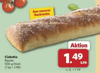 Combi Ciabatta Angebot