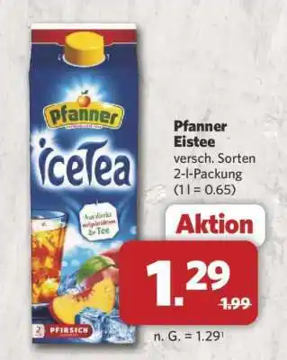 Combi Pfanner Eistee Angebot