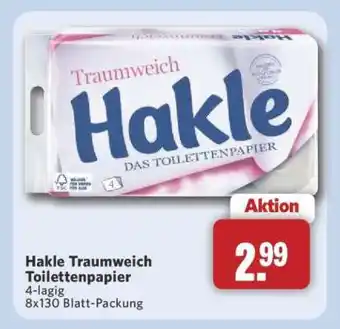Combi Hakle Traumweich Toilettenpapier Angebot