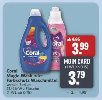 Combi Coral Magic Wash oder Farbschutz Waschmittel Angebot