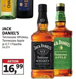 Lösch Depot JACK DANIEL'S Tennessee Whiskey, Tennessee Apple Angebot