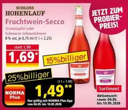 Norma Fruchtwein- Secco Angebot
