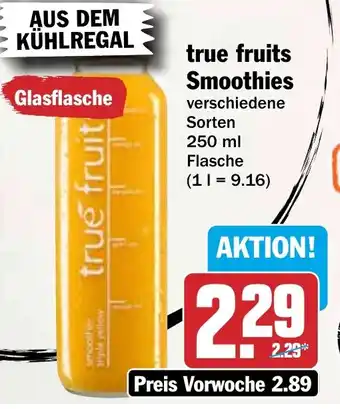 HIT true fruits Smoothies Angebot