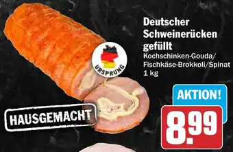HIT Deutscher Schweinerücken gefüllt Angebot