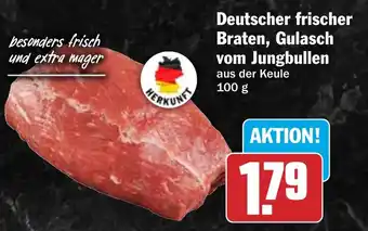 HIT Deutscher frischer Braten, Gulasch vom Jungbullen Angebot