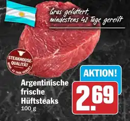 HIT Argentinische frische Hüftsteaks Angebot