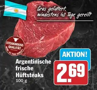 HIT Argentinische frische Hüftsteaks Angebot