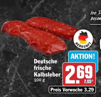 HIT Deutsche frische Kalbsleber Angebot