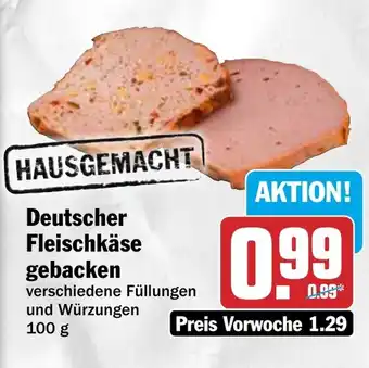 HIT Deutscher Fleischkäse gebacken Angebot