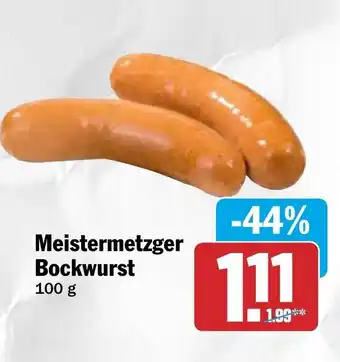 HIT Meistermetzger Bockwurst Angebot