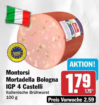 HIT Montorsi Mortadella Bologna IGP 4 Castelli Angebot