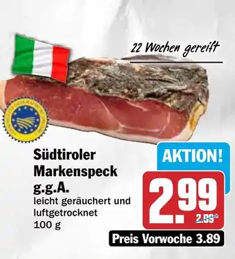 HIT Südtiroler Markenspeck g.g.A. Angebot