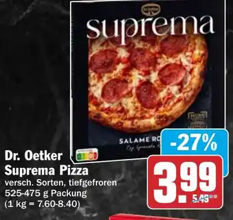 HIT Dr. Oetker Suprema Pizza Angebot