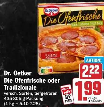 HIT Dr. Oetker Die Ofenfrische oder Tradizionale Angebot