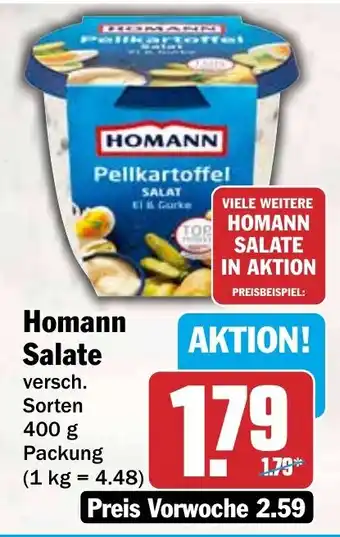 HIT Homann Salate Angebot