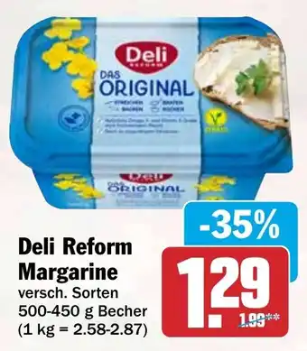 HIT Deli Reform Margarine Angebot