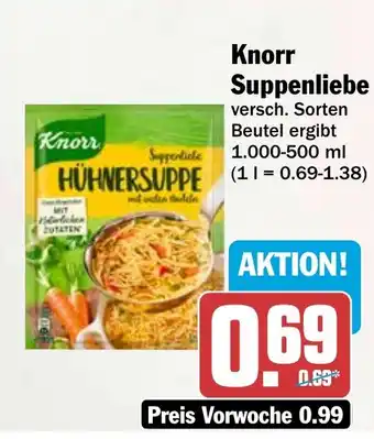 HIT Knorr Suppenliebe Angebot